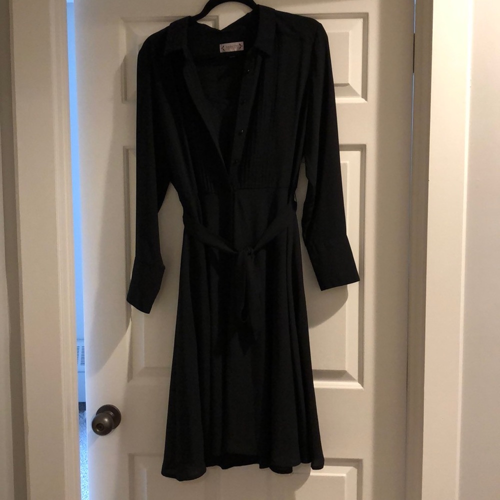 Nanette Lepore Black A-Line Dress